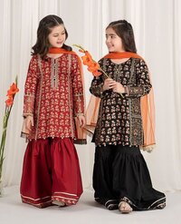 TOP SHARARA AND DUPATTA