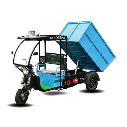 Electric Rickshaw Food Truck With Hydraulic