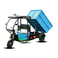 Electric Rickshaw Food Truck With Hydraulic - Charging Time: 6-7 Hours