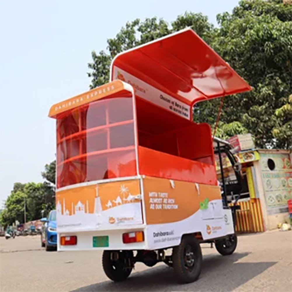 electric garbage van