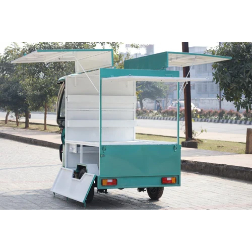 Electric Rickshaw Fast Food Stall