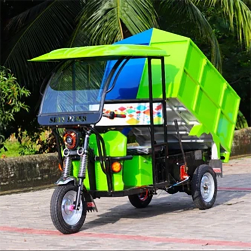 E Rickshaw Garbage Van