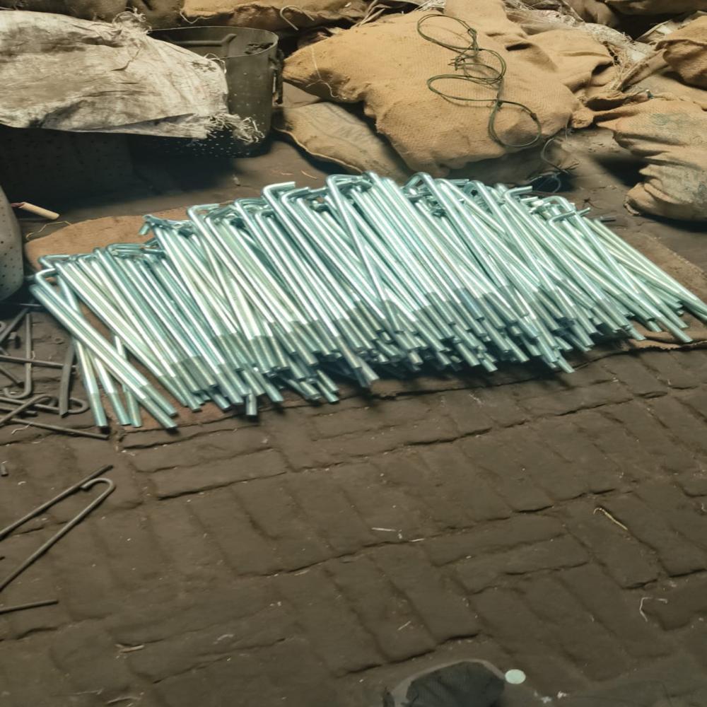 Ms Foundation Bolt Available In Guwahati Assam For Industrial Construction - Color: Black