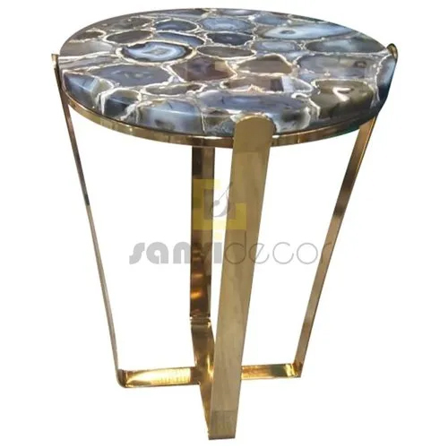 Antique Stainless Steel Stool