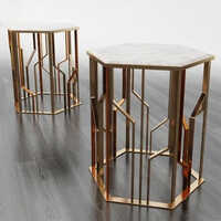 Stainless Steel Pvd Coated Side Table at 18000.00 INR in Delhi