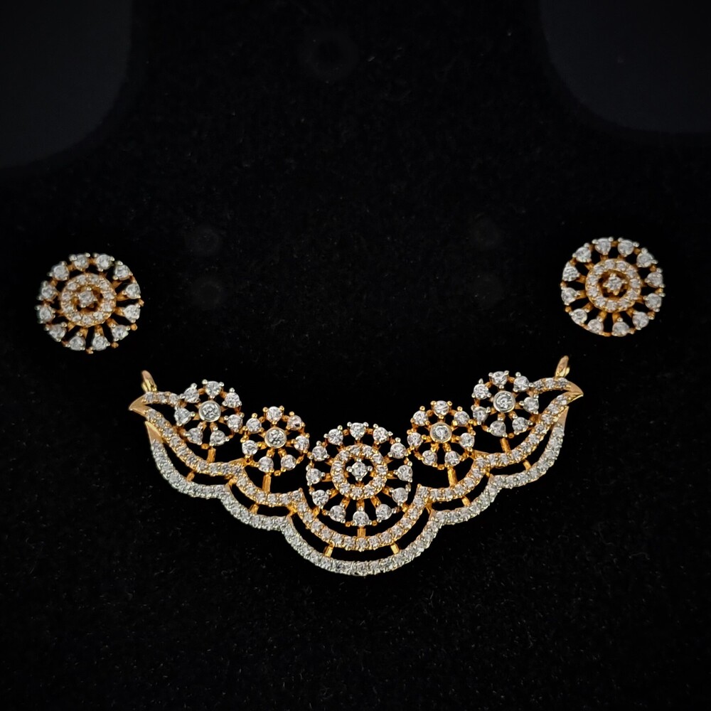 Cz Mangalsutra - Color: All Color