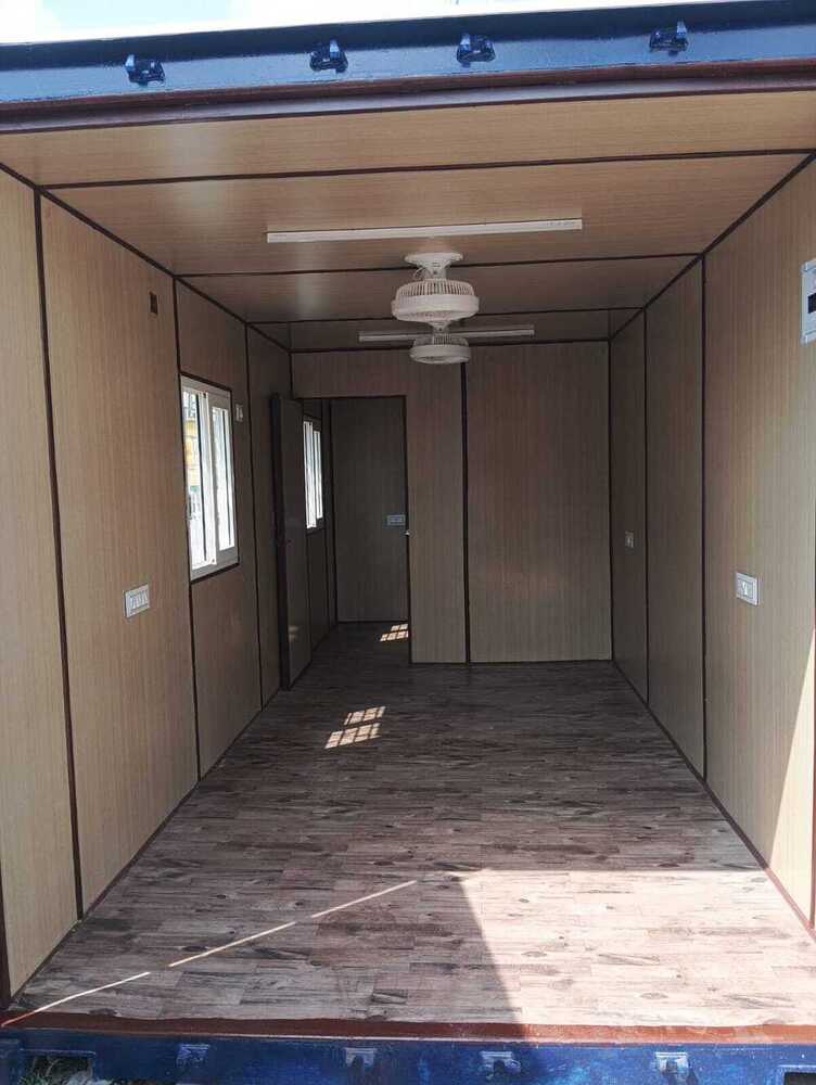 Shipping Container Cabin - Color: Grey