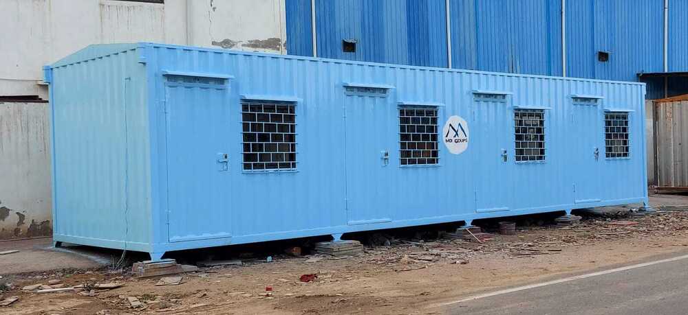Container Office Cabin 40 Ft - Color: Blue