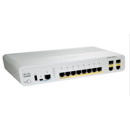 Refurbished Cisco Ws C2960Cx 8Pc L Switch - Dimension (L*W*H): 4.44 X 26.9 X 23.8  (Hxwxl)  Centimeter (Cm)