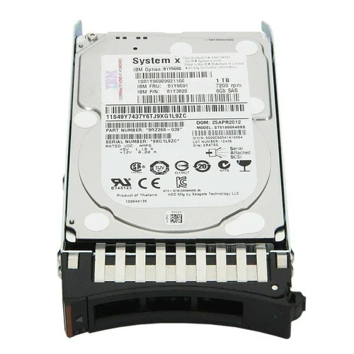 Refurbished Ibm 1Tb Hard Drive - Application: Desktop