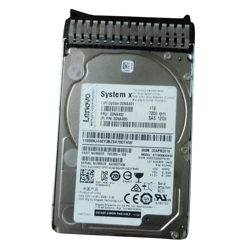 Refurbished Lenovo 1Tb Hard Disk Drive - Application: Server