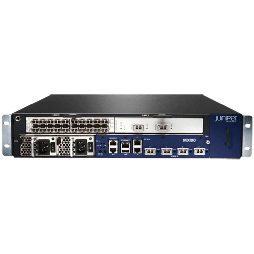 Refurbished Juniper Mx80 Router - Dimension (L*W*H): 23.5 (D) X17.5 X 3.5 Inch (In)