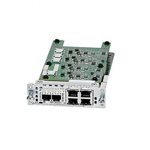 Refurbished Cisco Analog Nim 2Fxs 4Fxo Network Interface Card - Features: Easy To Install