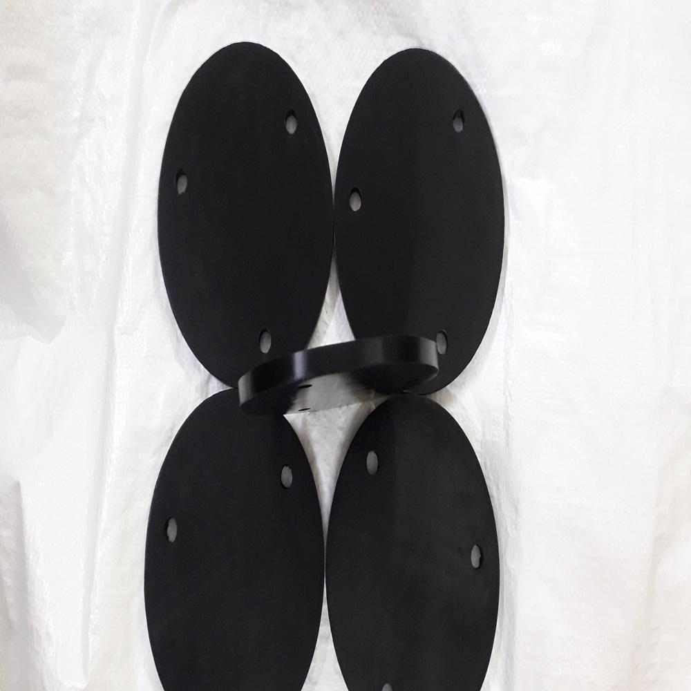 Rubber Anti Vibration Pad - Color: Black