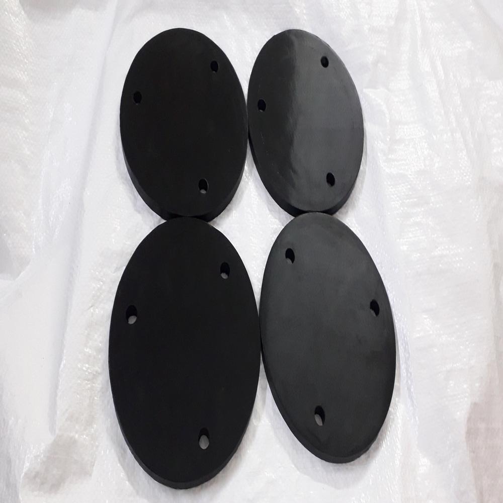 Rubber Anti Vibration Pad - Color: Black