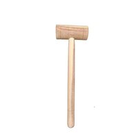 Wooden Hammer - Natural Wood Material, Smooth Finish | Enhances Grabbing Ability, Improves Hand-eye Coordination, Ideal For All Ages
