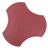 Cosmic Paver Block - Concrete, 35mm Thickness, Vibrant Red Color, Solid Porosity, Frost Resistant | Ideal For Outdoor Pavement Applications