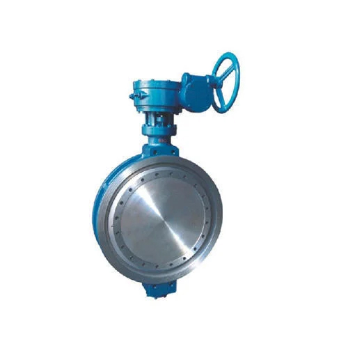 Wafer Type Butterfly Valve - Color: Blue Paint Coated
