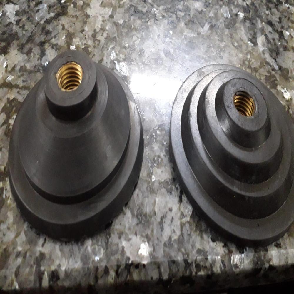 Polishing Pad Back Holder - Color: Black