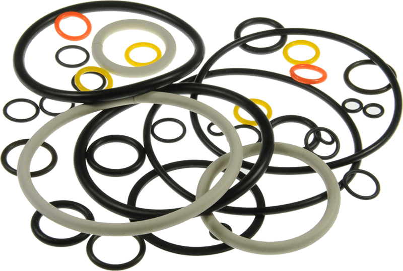 Rubber O Rings - Rubber Material, Various Sizes Available, Multiple Colors , Round Shape For Industrial And Commercial Applications