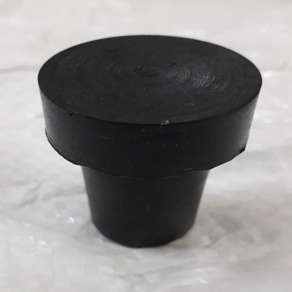 Rubber cap for walking stick
