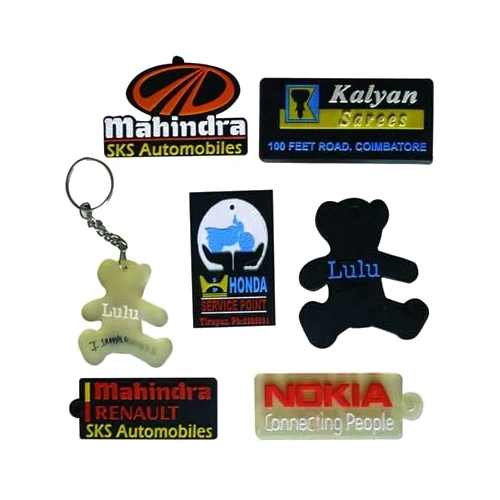 Fancy Pvc Keychain - Color: Multicolor