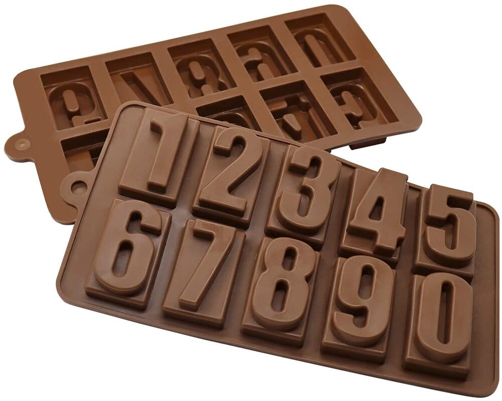 NUMERIC CHOCOLATE MOULD