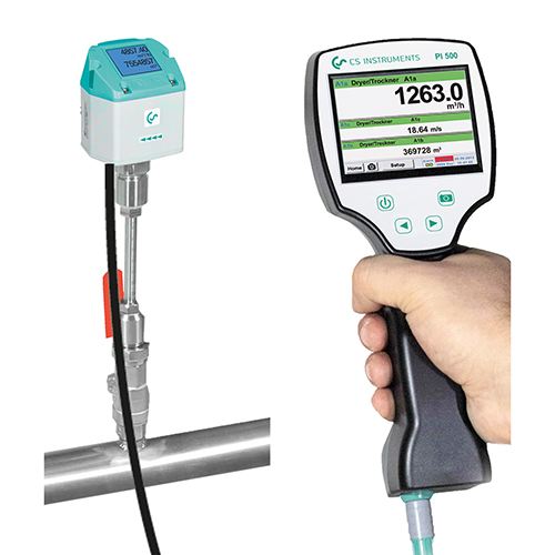 PI 500 Portable Compressed Air Flow Meter