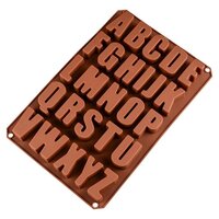 Big Alphabet Chocolate Mould - Application: Restaurant