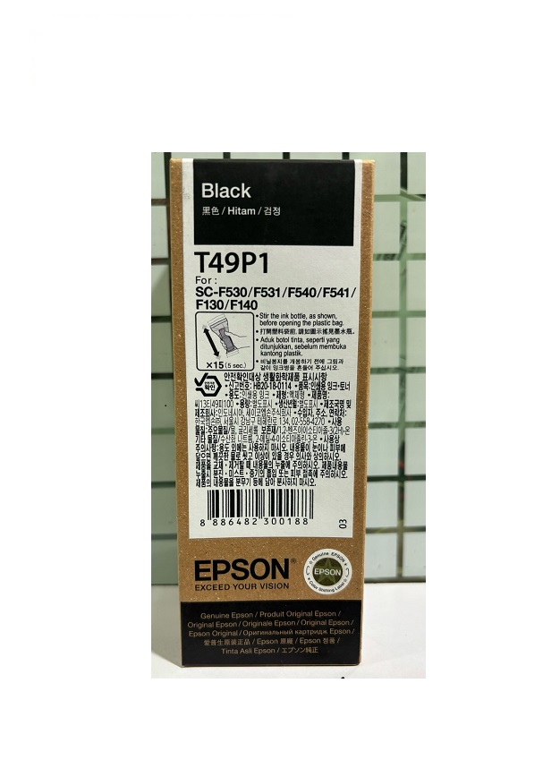 Epson T49P1 Black Ink Bottle, 140ml