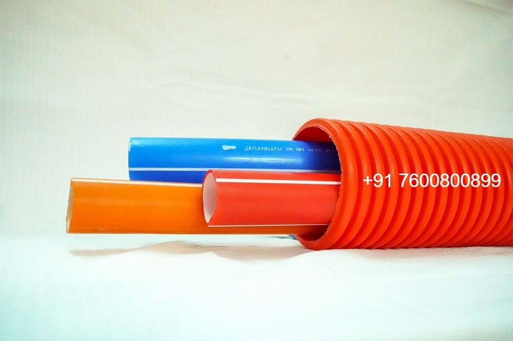 Orange Hdpe Dwc Pipe - Shape: Round
