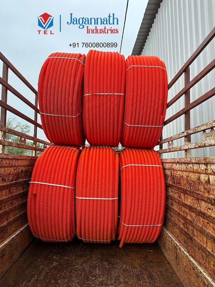 Orange Hdpe Dwc Pipe - Shape: Round