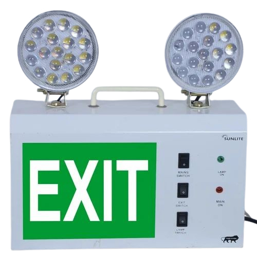 Industrial Emergency Exit Light - Light Source: Led