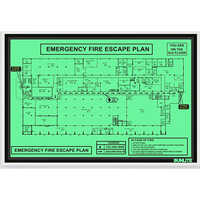 Fire Escape Signage - Application: Outdoor