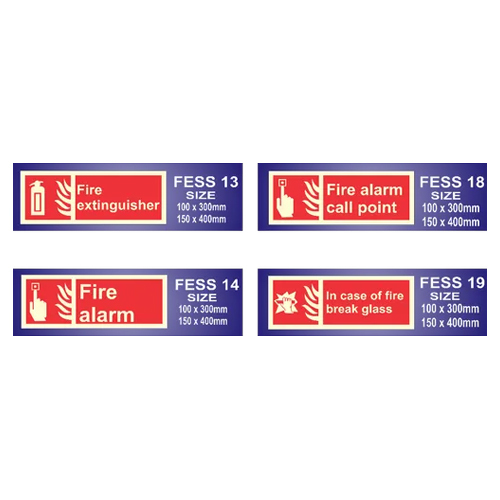 Electric Industrial Fire Safety Signage