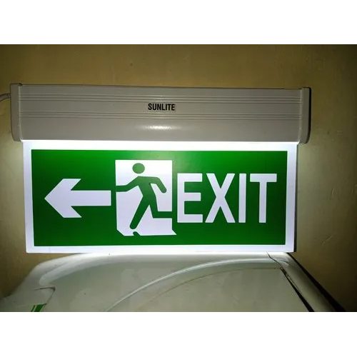 Led Sleek Exit Board - Application: Indoor
