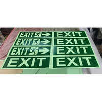 Fire Exit Directional Signage - Application: Indoor