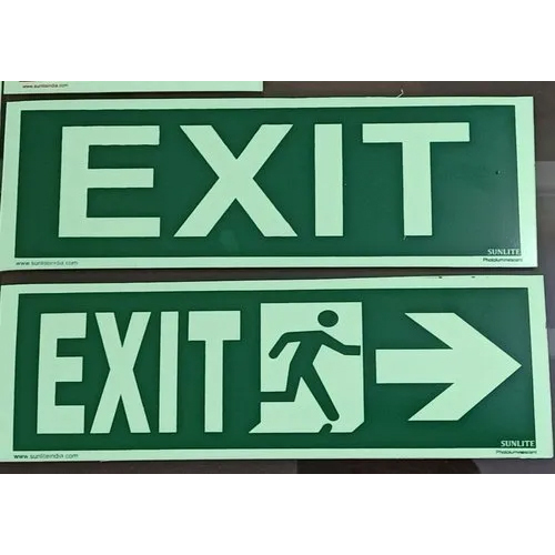 Fire Exit Directional Signage