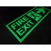 Safety Fire Exit Sign Boards