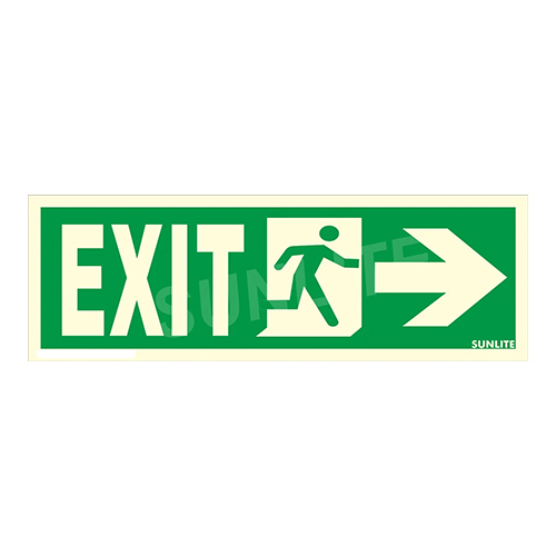 Fire Exit Signage Board - Application: Indoor