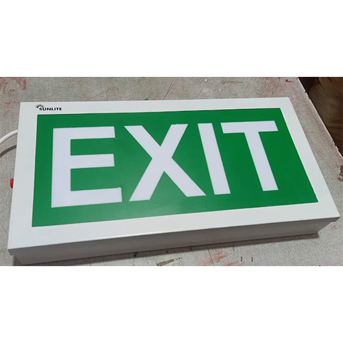 Wall Emergency Exit Lights - Application: Advertising