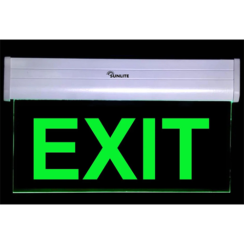 Emergency Exit Signage - Application: Indoor
