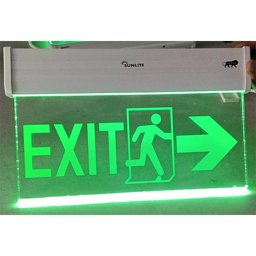 Emergency Exit Signage - Application: Indoor