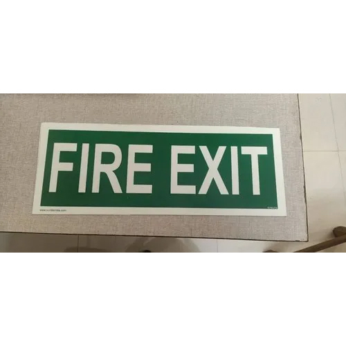 Fire Exit Led Sign Board - Application: Outdoor