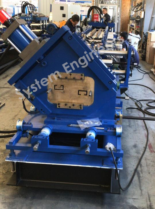 C U Solar Panel Structure Roll Forming Machine