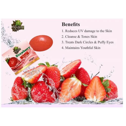 Organic Strawberry Glycerin Soap