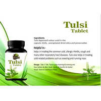 Organic Tulsi Tablets - Age Group: For Adults