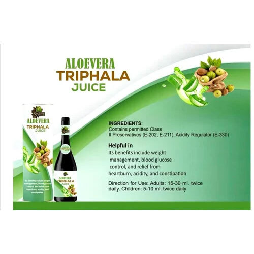 Ayurvedic Aloevera Triphala Juice 500ML