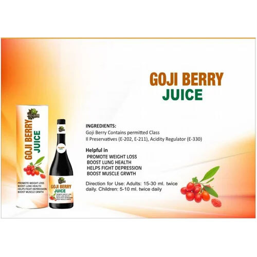Goji Berry Juice 1000ML