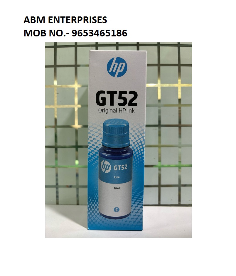 HP GT52 Cyan ink Bottle